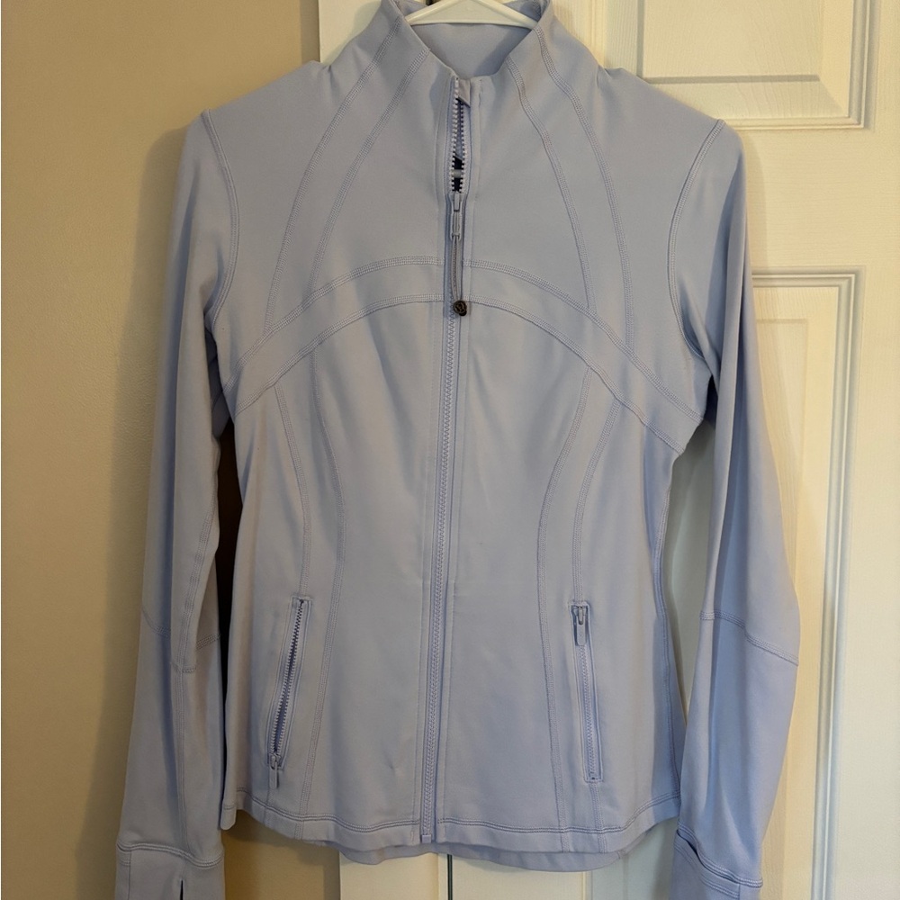 Women's Lululemon Define Jacket Light Blue Size 6